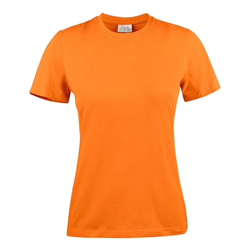 Printer_heavy_shirt_dames_oranje